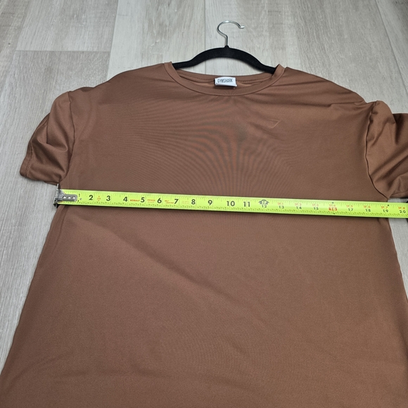 Gymshark X Whitney Simmons Collab Brown Short Sleeve Tee - Picture 8 of 9